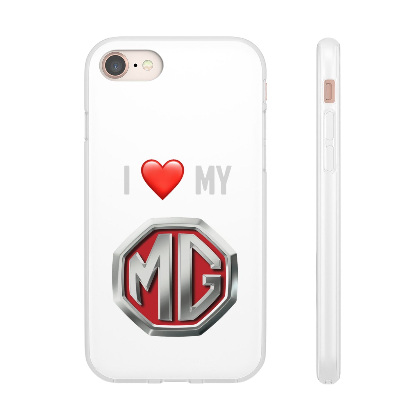 MG Phone Case - Flexible And Frosted TPU Plastic I Love My MG Phone Case