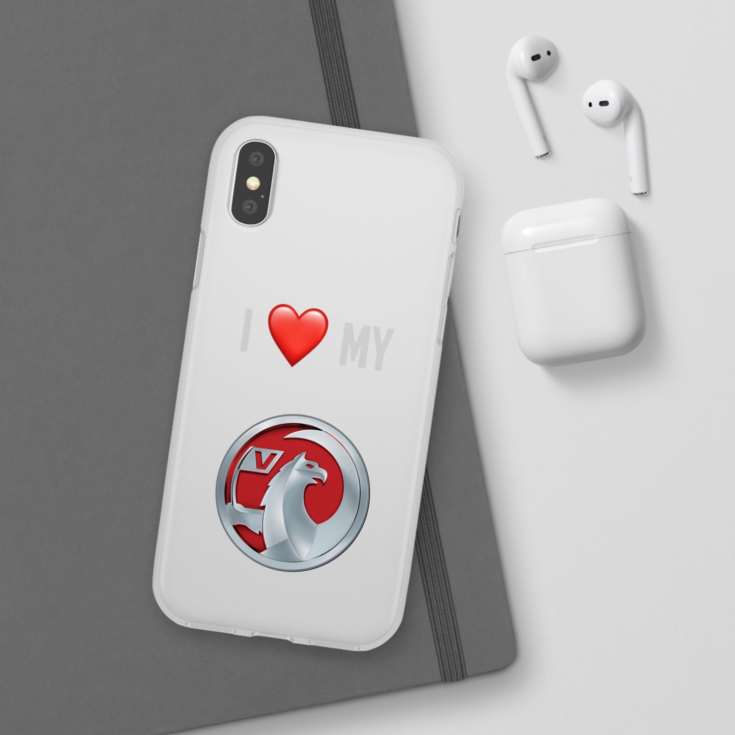 Vauxhall Phone Case - Flexible And Frosted TPU Plastic I Love My Vauxhall Phone Case