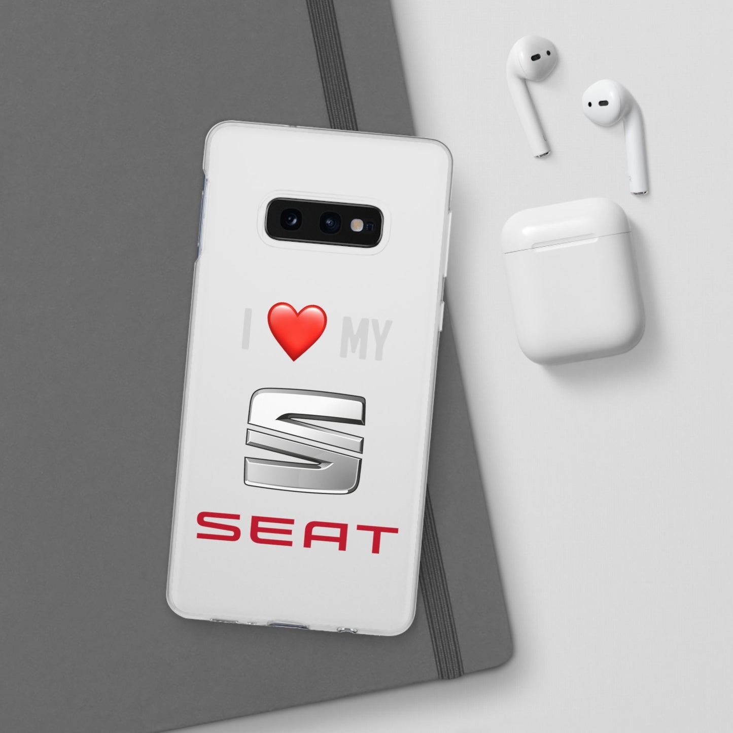 Seat Phone Case - Flexible And Frosted TPU Plastic I Love My Seat Phone Case