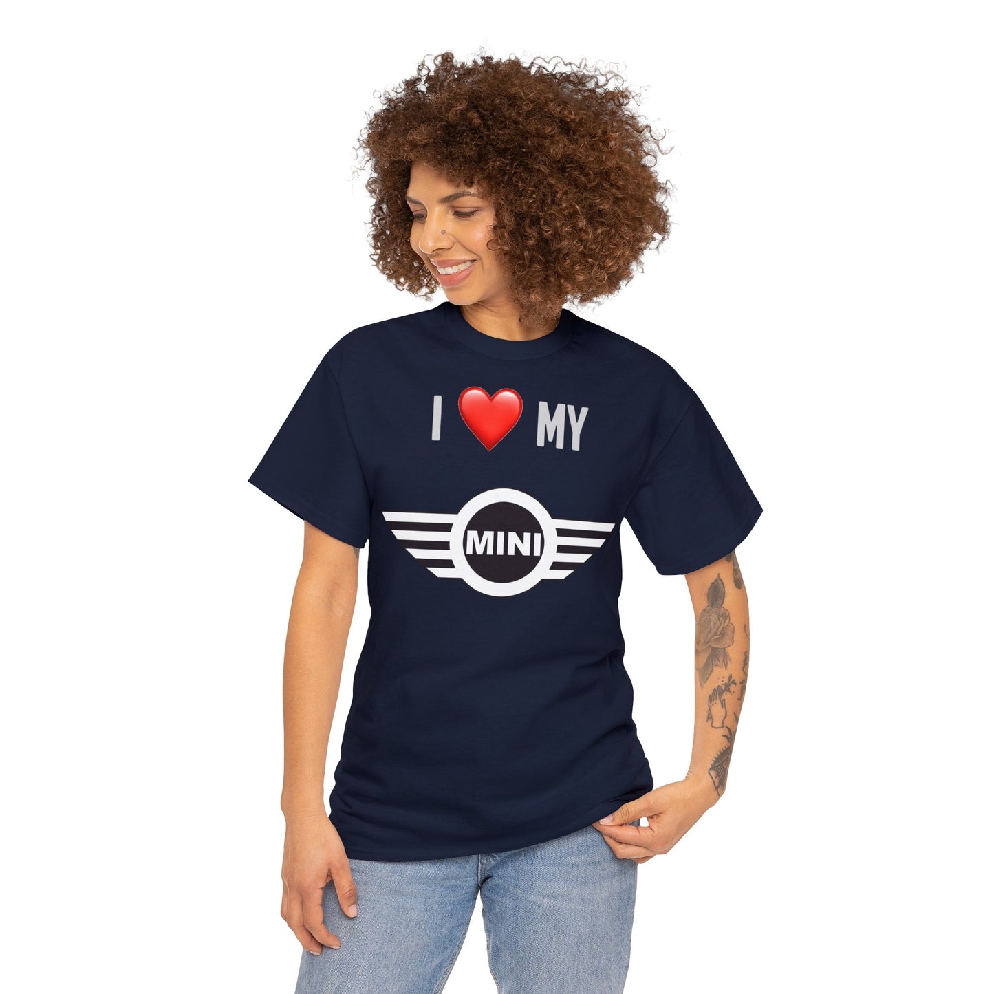 Mini - I Love My Mini Unisex Heavy Cotton Tee