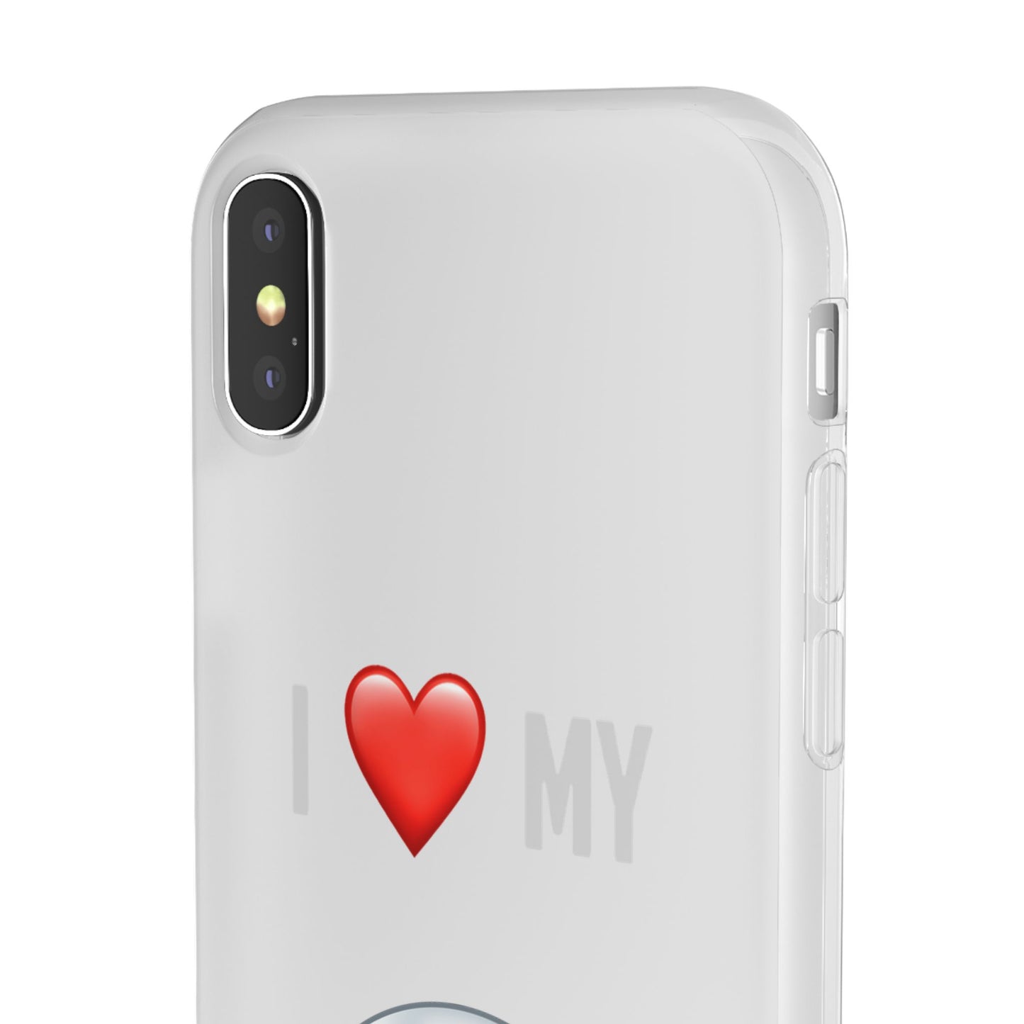 Vauxhall Phone Case - Flexible And Frosted TPU Plastic I Love My Vauxhall Phone Case