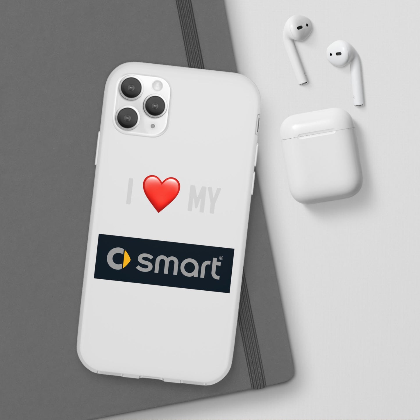 Smart Phone Case - Flexible And Frosted TPU Plastic I Love My Smart Phone Case