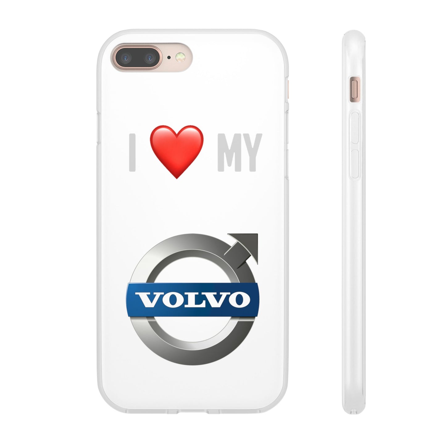 I  Love My Volvo Phone Case – Slim Flexible Protective Cover