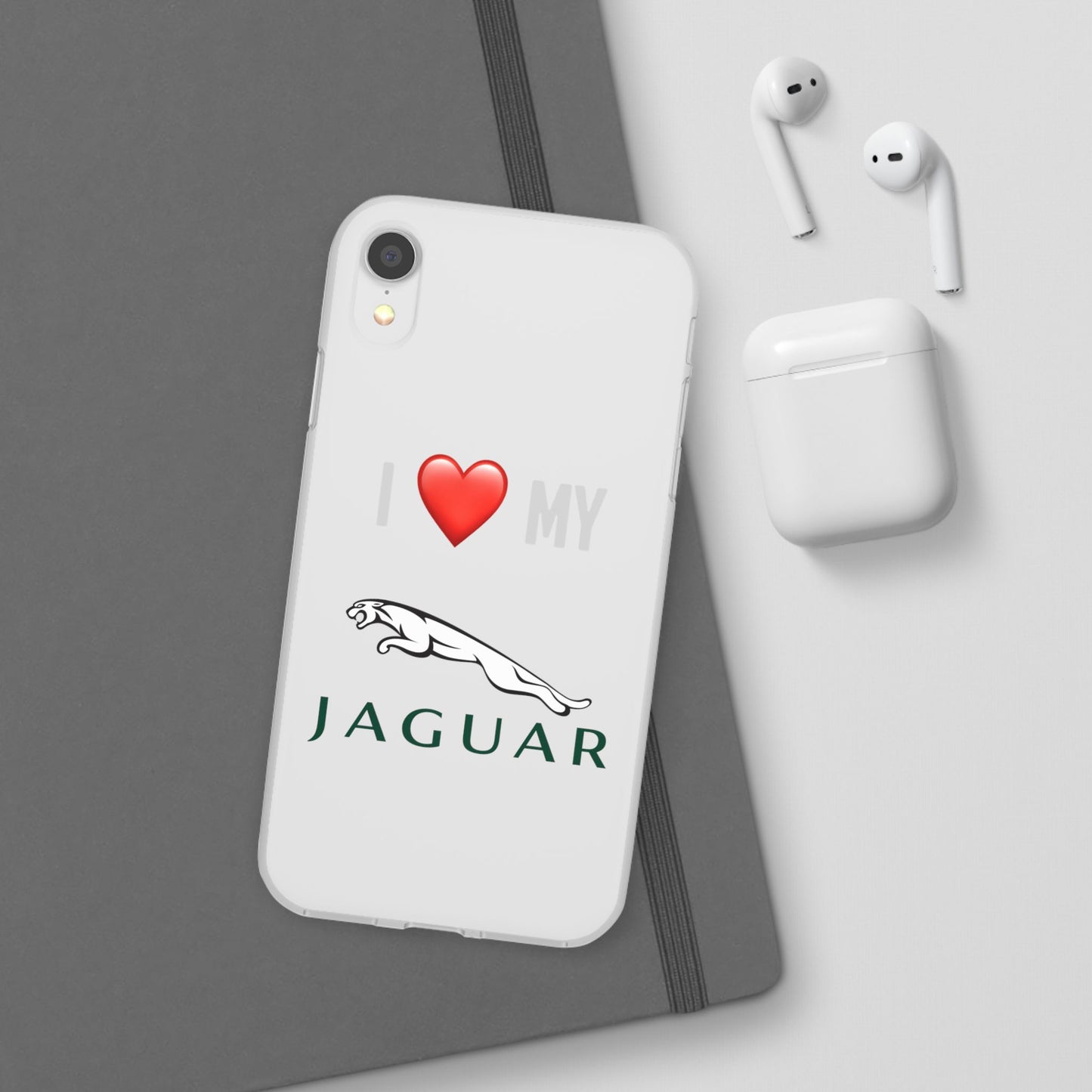 Jaguar Phone Case - Flexible And Frosted TPU Plastic I Love My Jaguar Phone Case