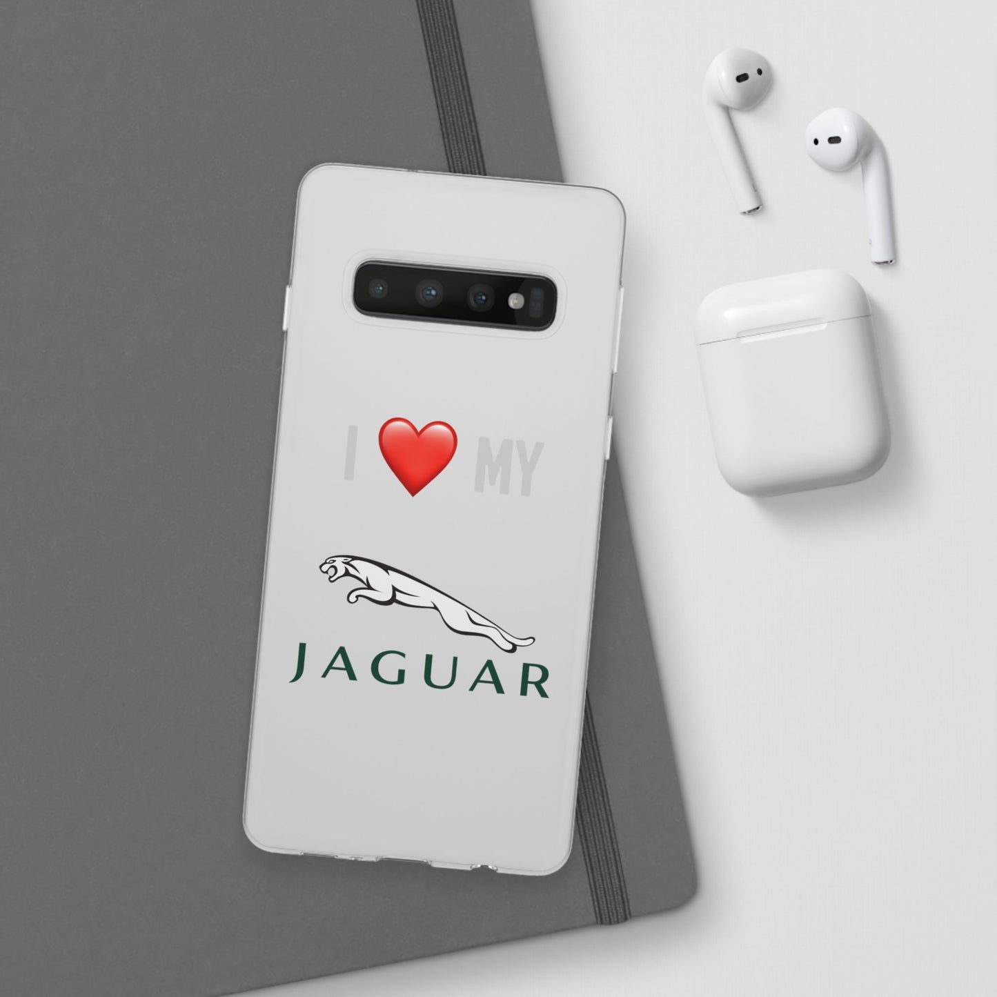Jaguar Phone Case - Flexible And Frosted TPU Plastic I Love My Jaguar Phone Case