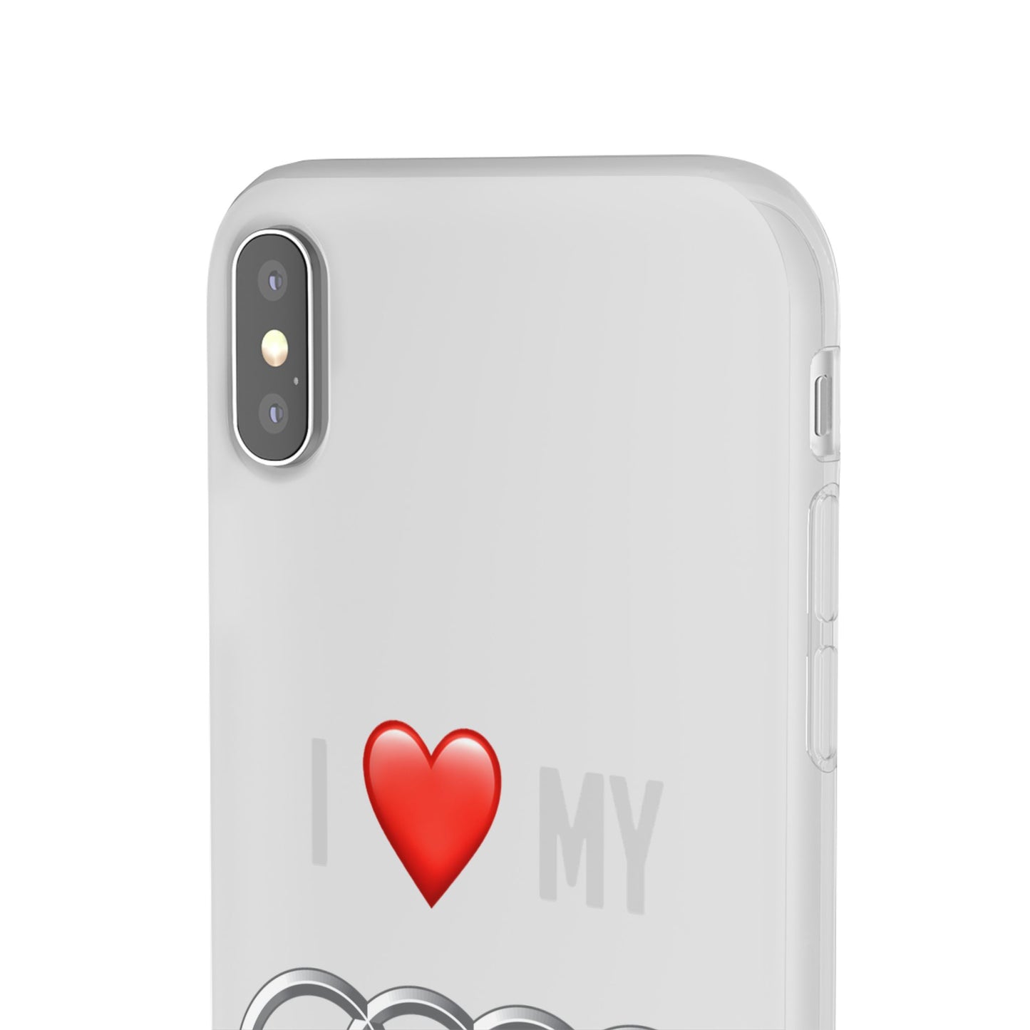 Audi Phone Case - Flexible And Frosted TPU Plastic I Love My Audi Phone Case