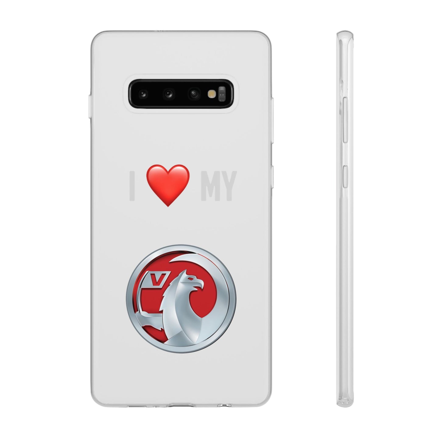 Vauxhall Phone Case - Flexible And Frosted TPU Plastic I Love My Vauxhall Phone Case