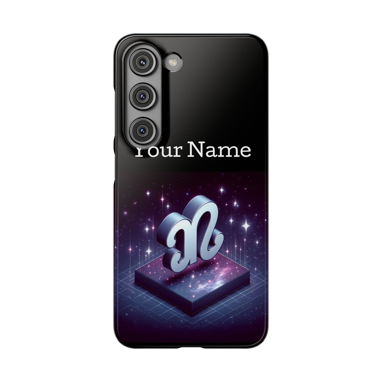 Capricorn Phone Case - Zodiac Polycarbonate Snap Case Phone Protection