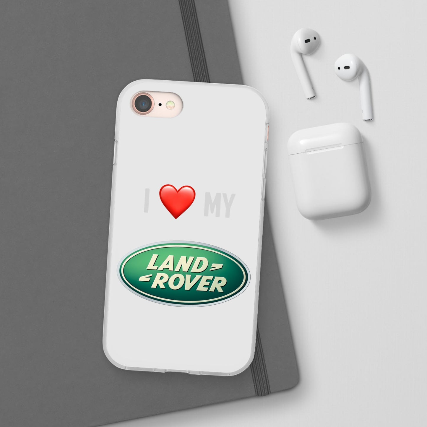 Land Rover Phone Case - Flexible And Frosted TPU Plastic I Love My Land Rover Phone Case