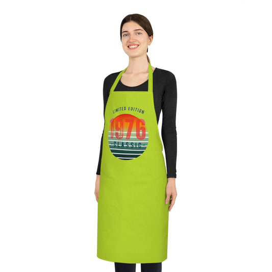 Personalised Custom Limited Edition 1976 Cotton Apron