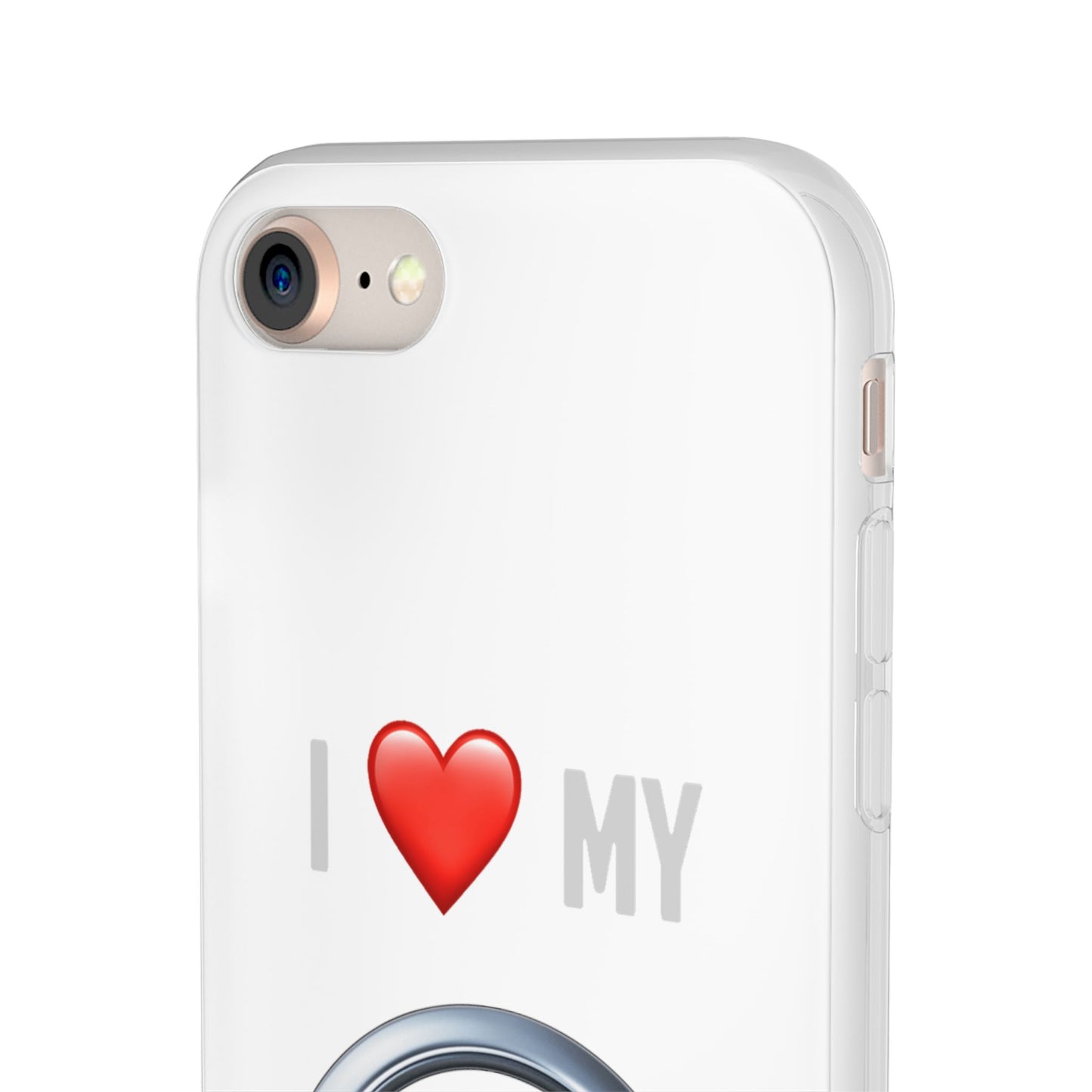 Nissan Phone Case - Flexible And Frosted TPU Plastic I Love My Nissan Phone Case