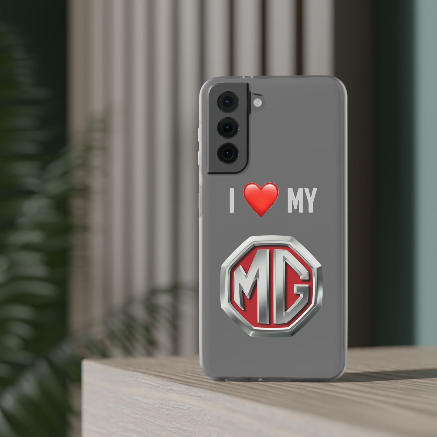 MG Phone Case - Flexible And Frosted TPU Plastic I Love My MG Phone Case
