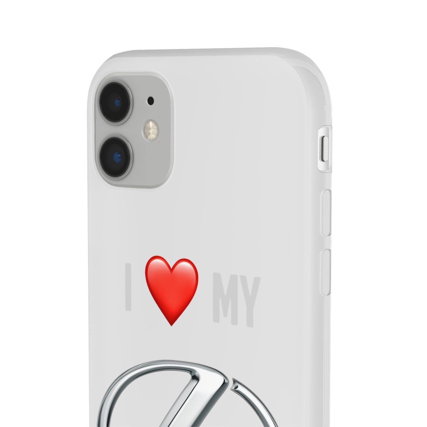 Lexus Phone Case - Flexible And Frosted TPU Plastic I Love My Lexus Phone Case