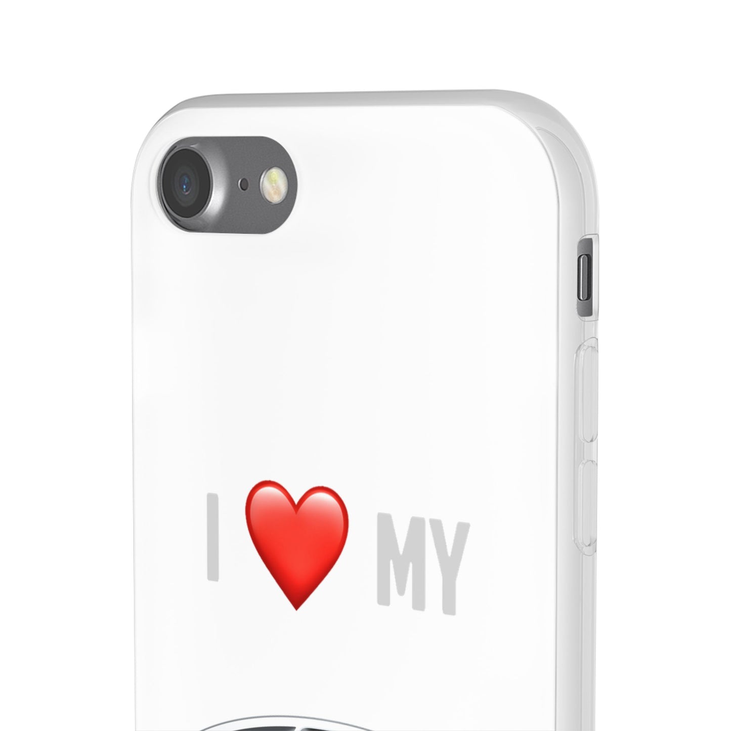 Hyundai Phone Case - Flexible And Frosted TPU Plastic I Love My Hyundai Phone Case