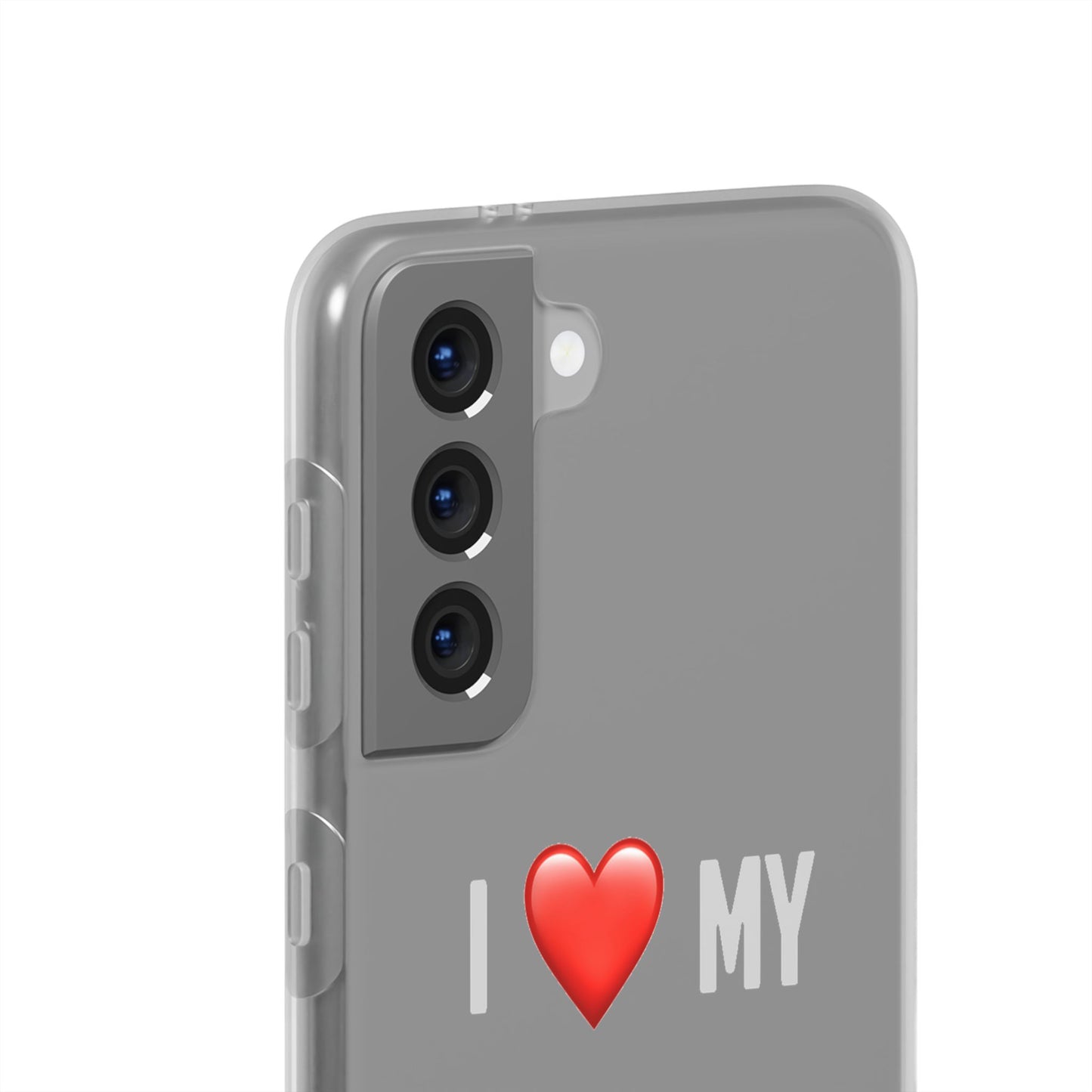 Mini Phone Case - Flexible And Frosted TPU Plastic I Love My Mini Phone Case