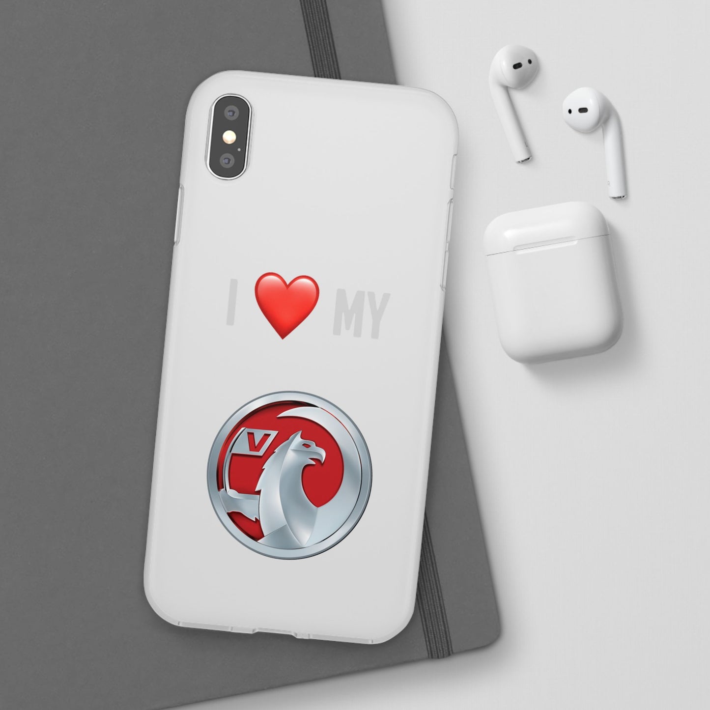 Vauxhall Phone Case - Flexible And Frosted TPU Plastic I Love My Vauxhall Phone Case