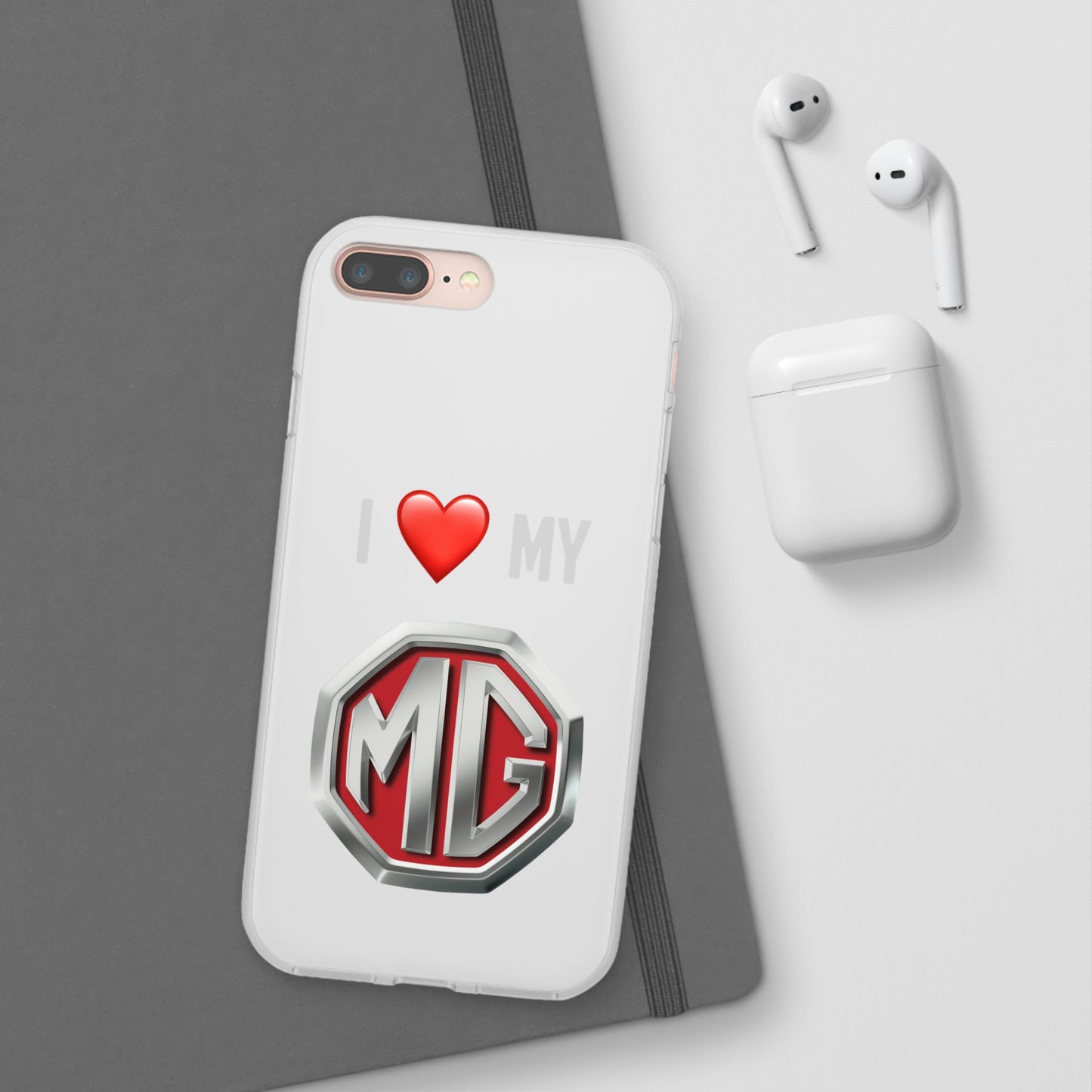 MG Phone Case - Flexible And Frosted TPU Plastic I Love My MG Phone Case