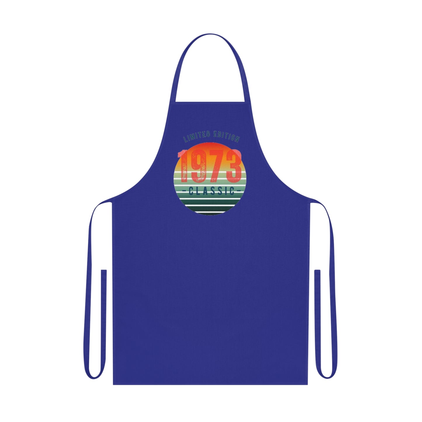 Personalised Custom Limited Edition 1973 Cotton Apron