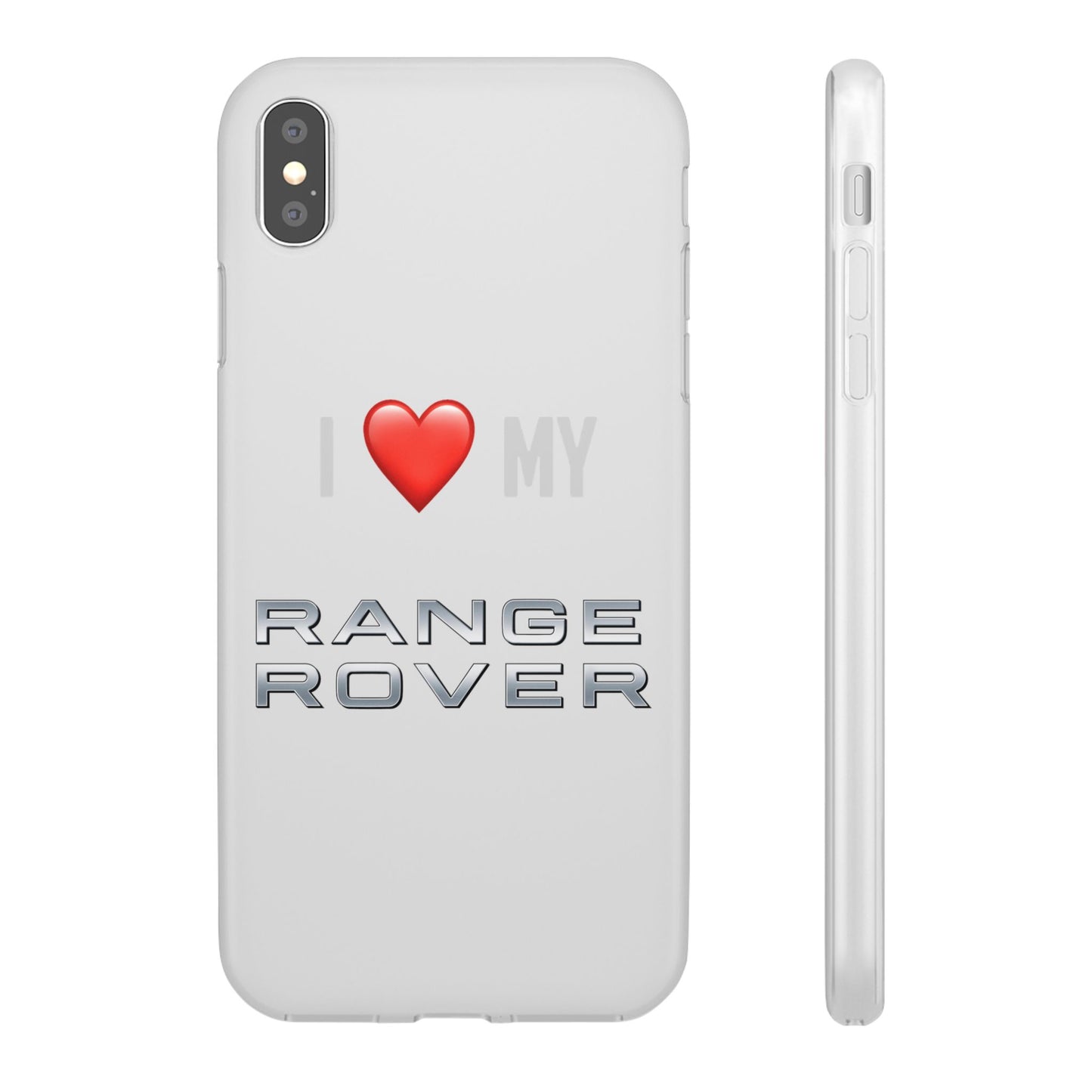 Range Rover Phone Case - Flexible And Frosted TPU Plastic I Love My Range Rover Phone Case