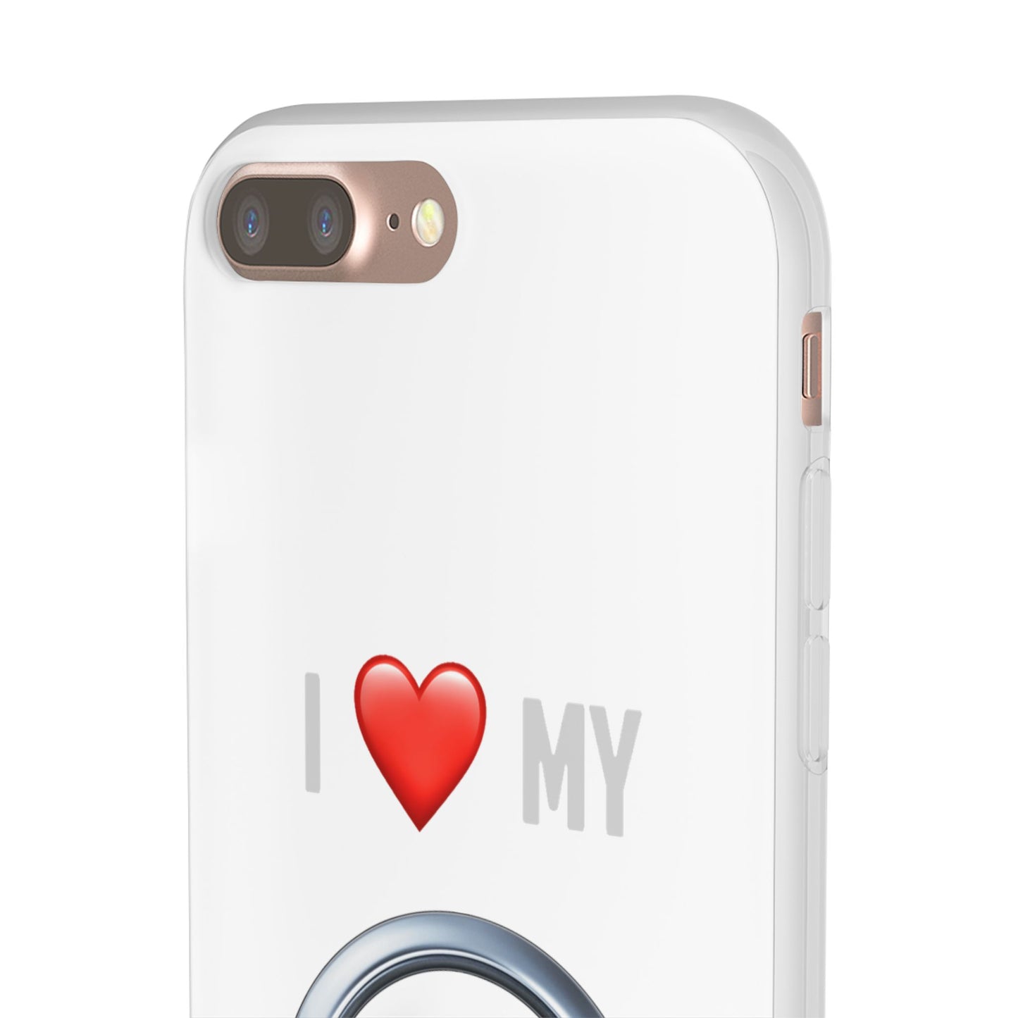Nissan Phone Case - Flexible And Frosted TPU Plastic I Love My Nissan Phone Case
