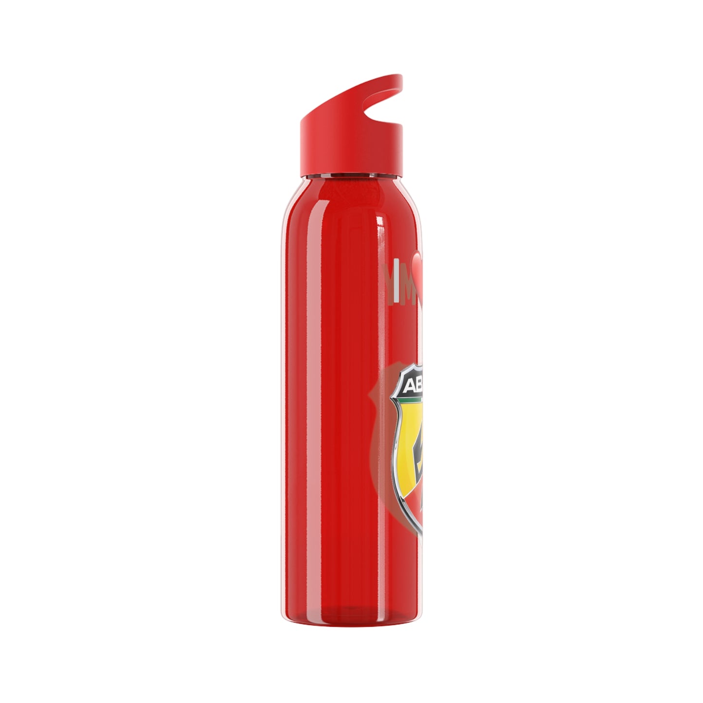 Abarth - I Love My Abarth 22oz Water Bottle