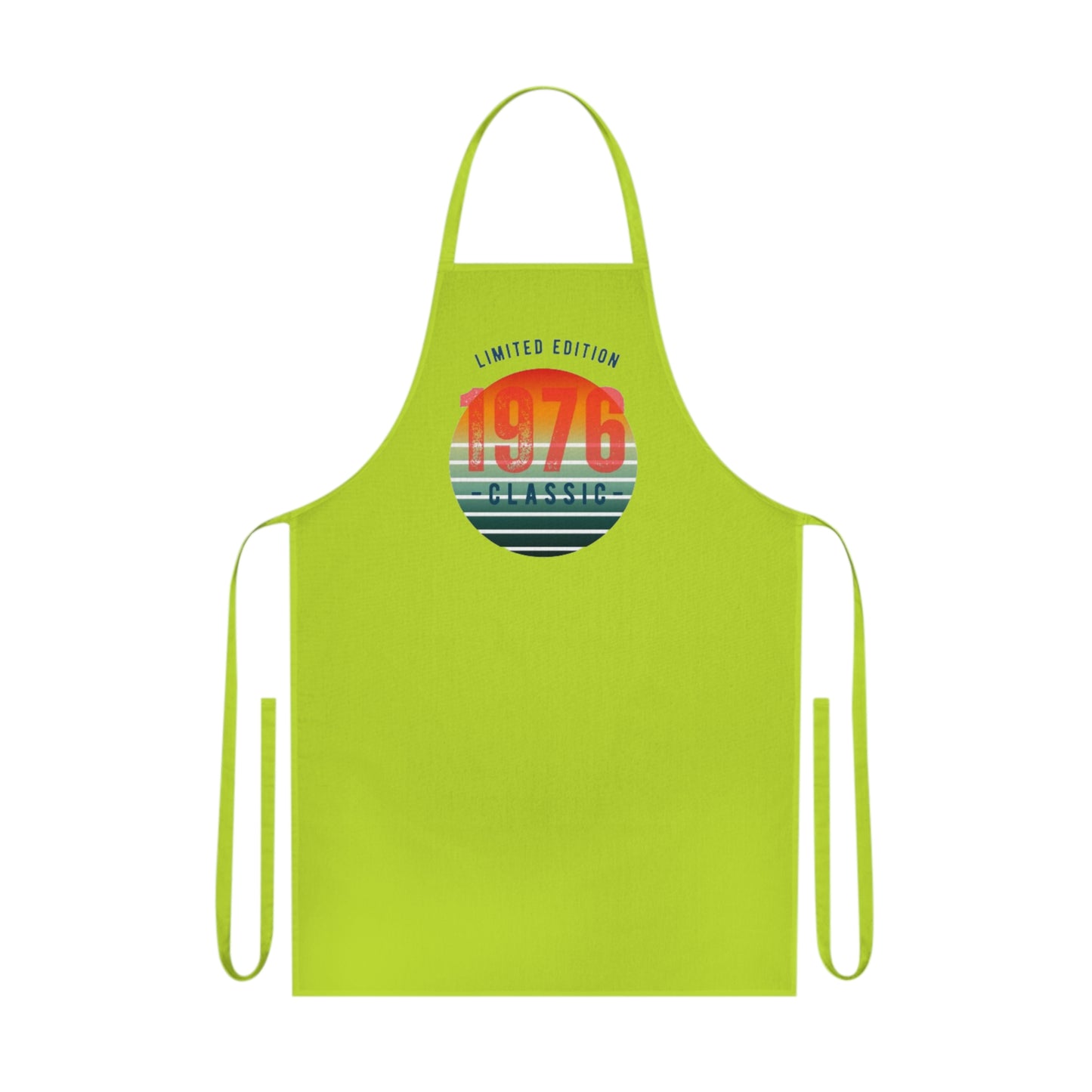 Personalised Custom Limited Edition 1976 Cotton Apron