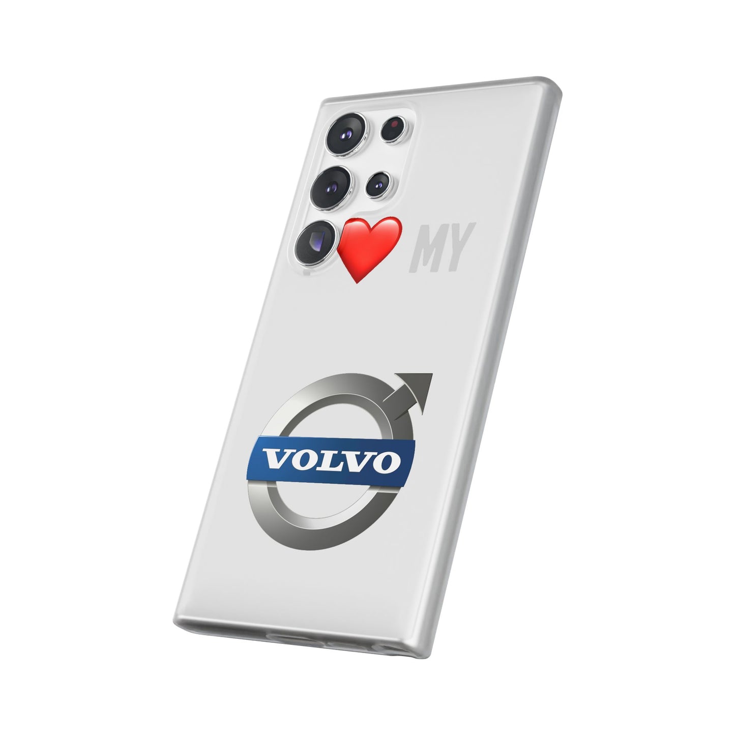 I  Love My Volvo Phone Case – Slim Flexible Protective Cover