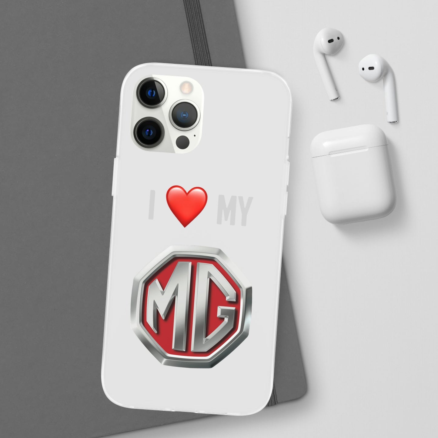 MG Phone Case - Flexible And Frosted TPU Plastic I Love My MG Phone Case