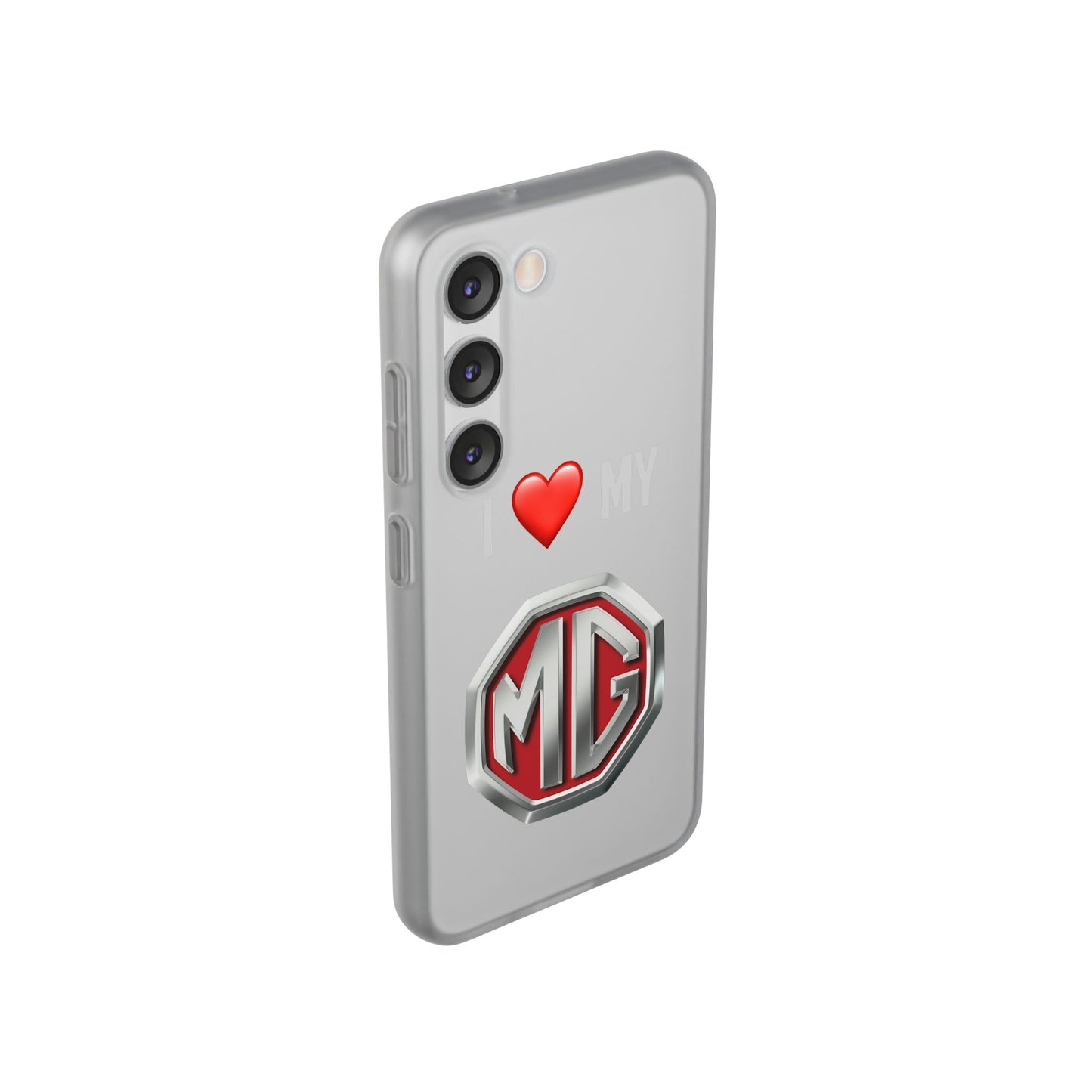 MG Phone Case - Flexible And Frosted TPU Plastic I Love My MG Phone Case