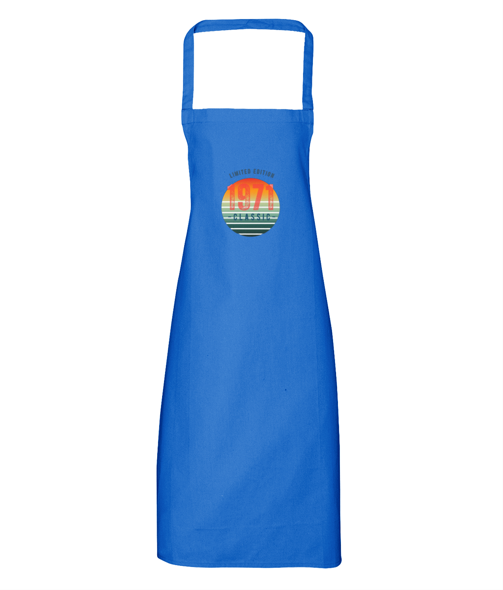 Limited Edition Classic 1971 Apron 100% Cotton GC