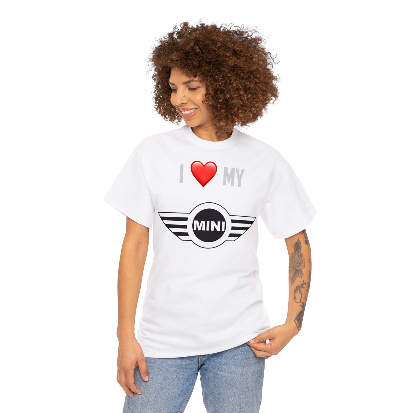 Mini - I Love My Mini Unisex Heavy Cotton Tee
