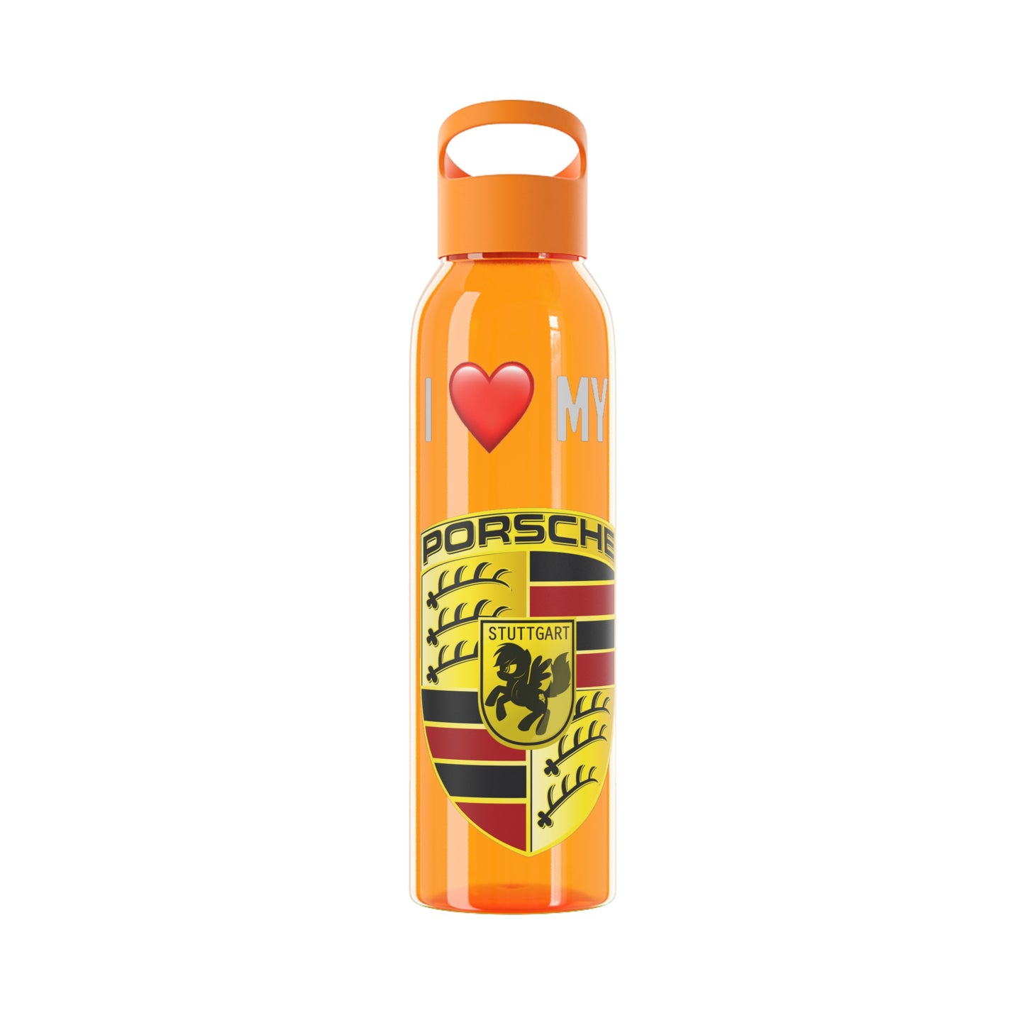 Porsche - I Love My Porsche 22oz Water Bottle