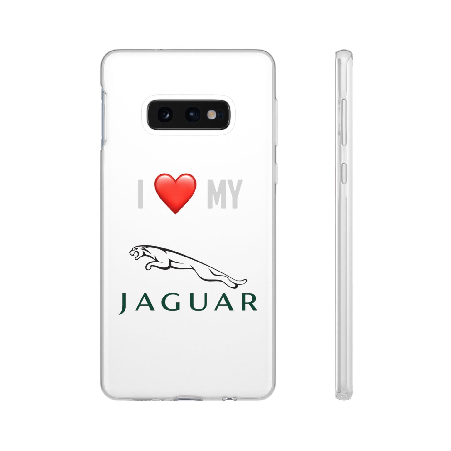 Jaguar Phone Case - Flexible And Frosted TPU Plastic I Love My Jaguar Phone Case