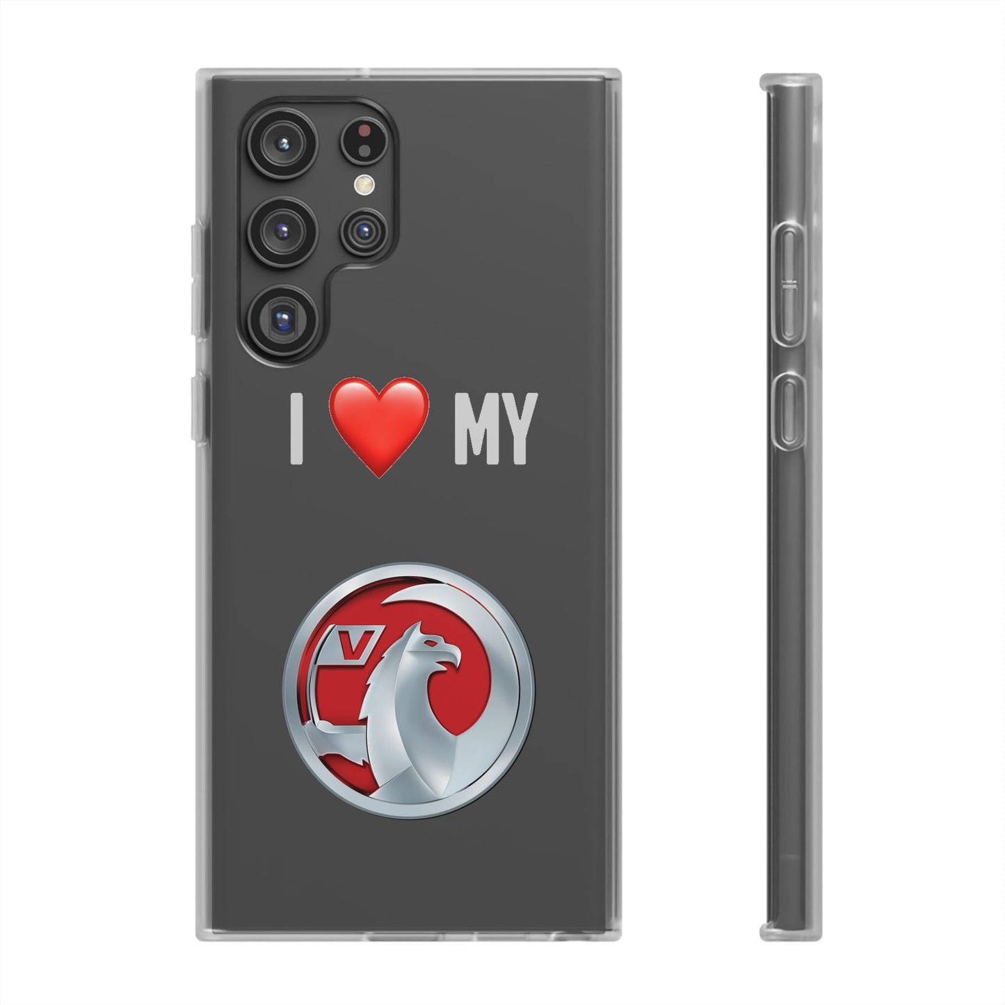 Vauxhall Phone Case - Flexible And Frosted TPU Plastic I Love My Vauxhall Phone Case