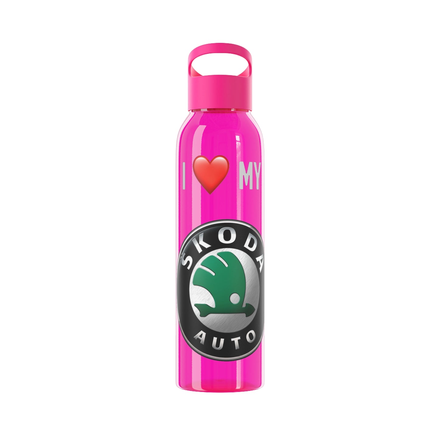 Skoda - I Love My Skoda 22oz Water Bottle