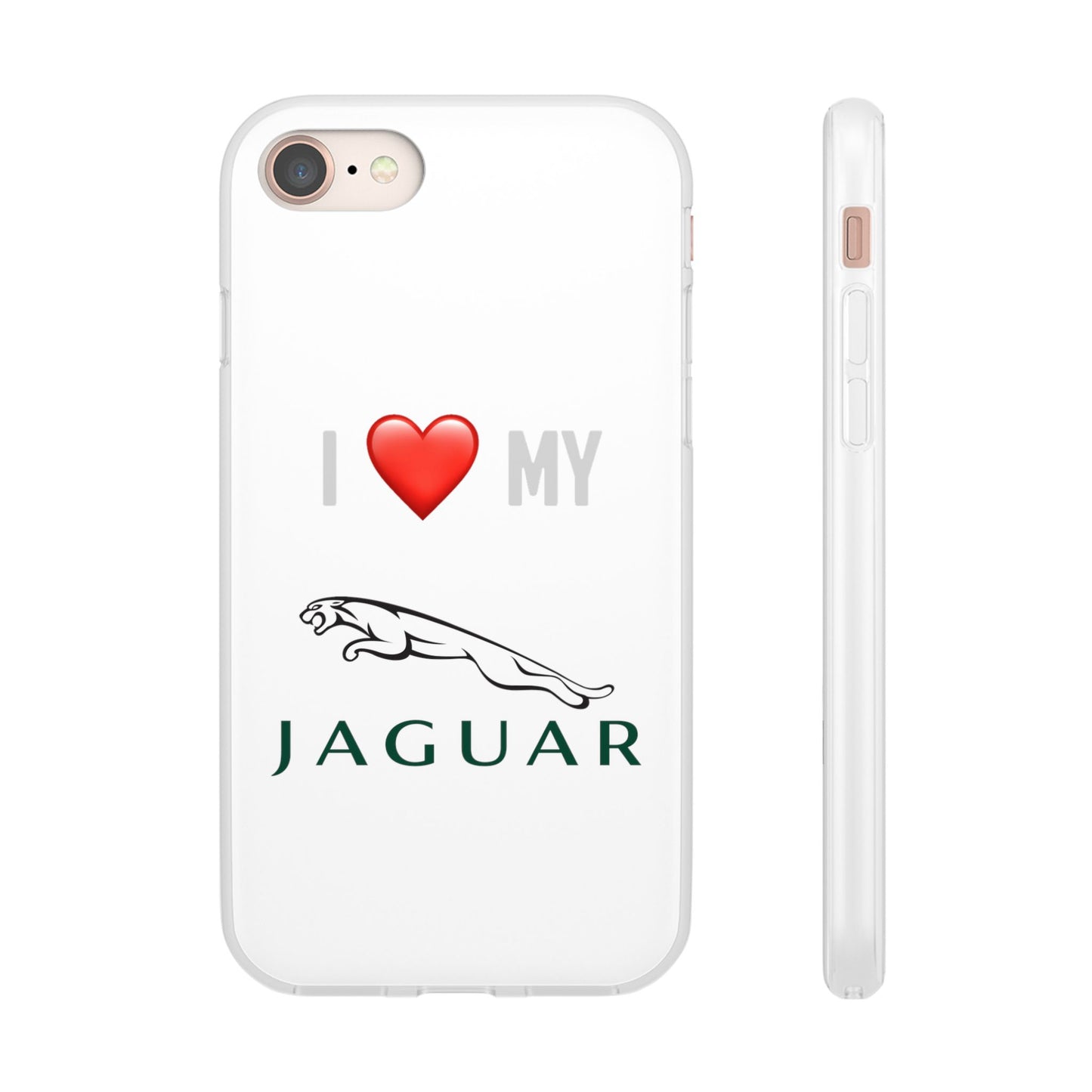 Jaguar Phone Case - Flexible And Frosted TPU Plastic I Love My Jaguar Phone Case