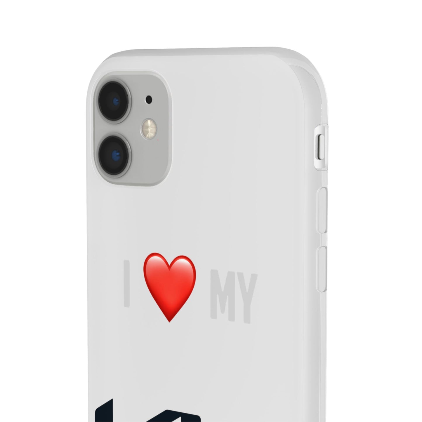 Kia Phone Case - Flexible And Frosted TPU Plastic I Love My Kia Phone Case
