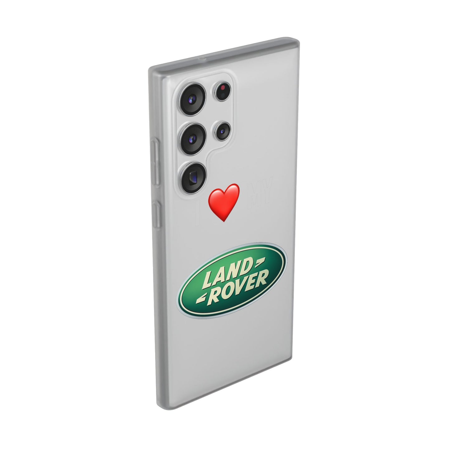 Land Rover Phone Case - Flexible And Frosted TPU Plastic I Love My Land Rover Phone Case