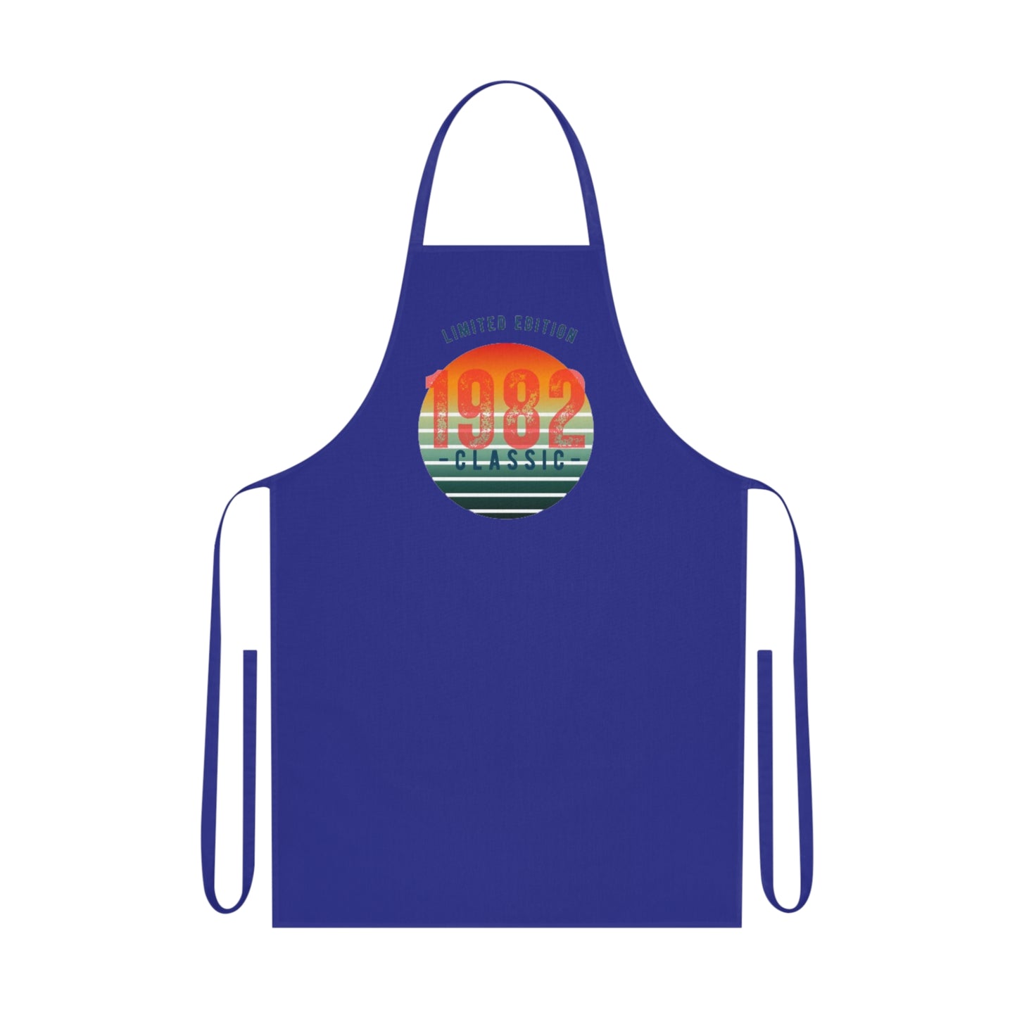Personalised Custom Limited Edition 1982 Cotton Apron