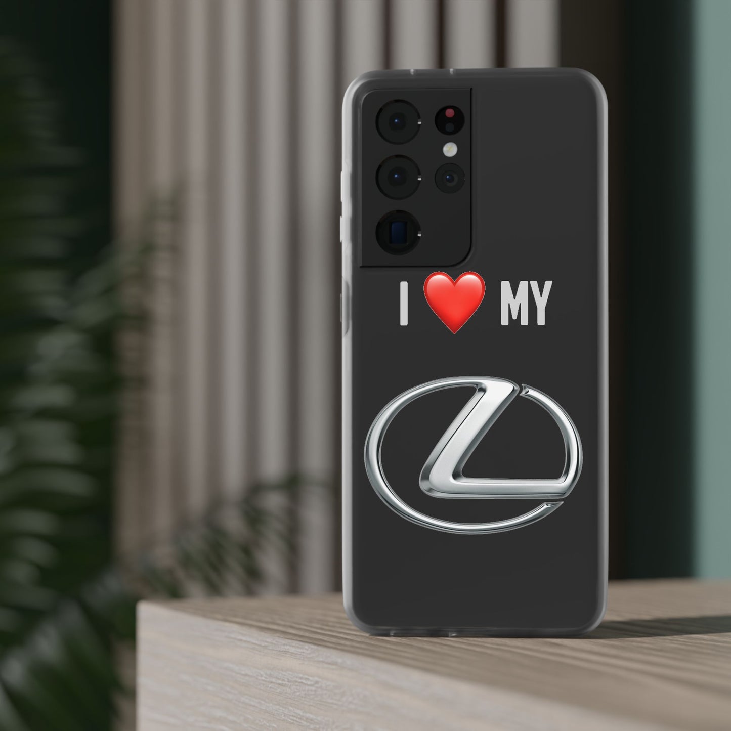 Lexus Phone Case - Flexible And Frosted TPU Plastic I Love My Lexus Phone Case