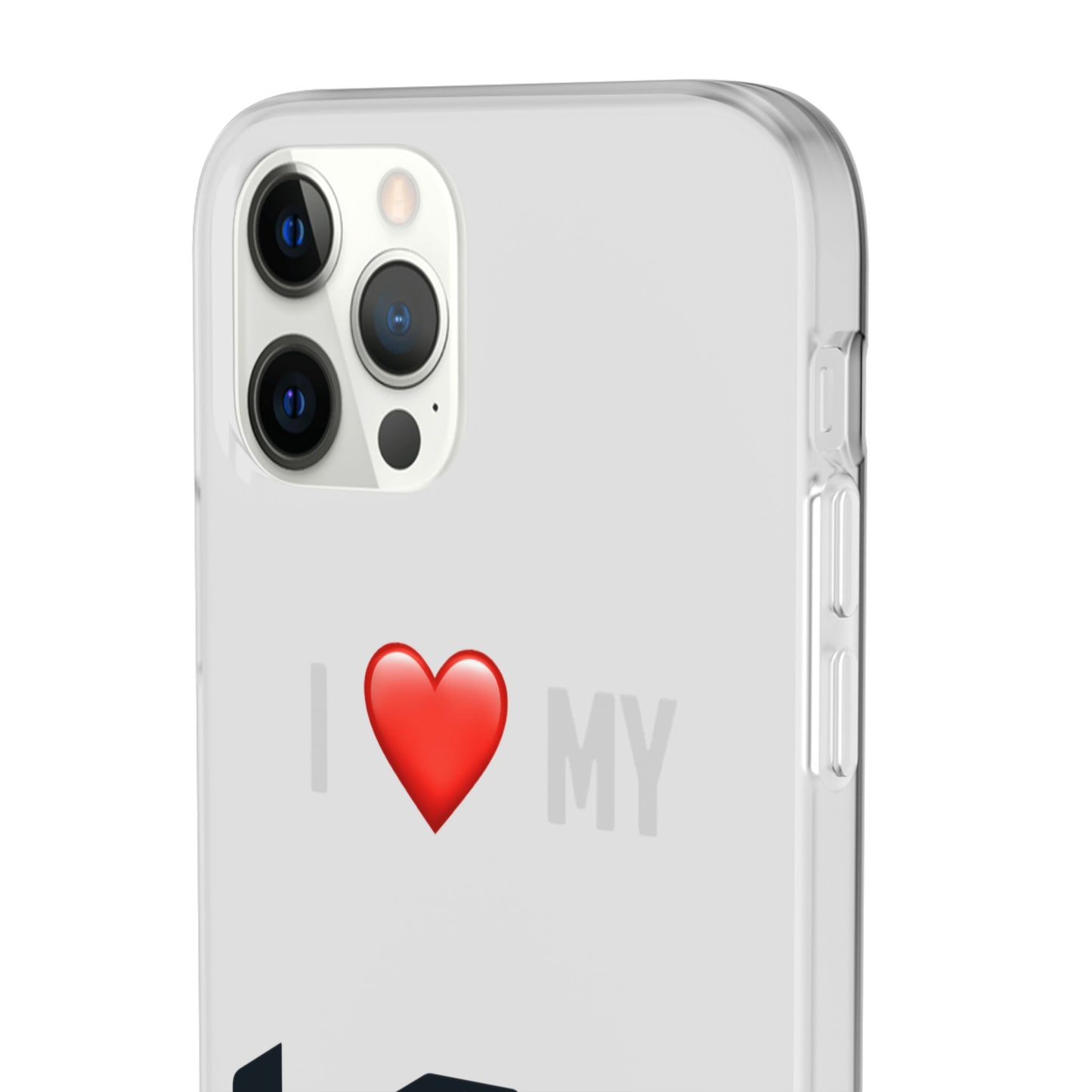 Kia Phone Case - Flexible And Frosted TPU Plastic I Love My Kia Phone Case