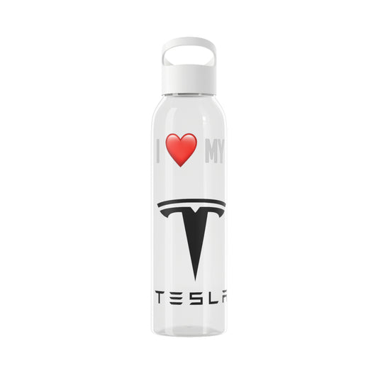 Tesla - I Love My Tesla 22oz Water Bottle