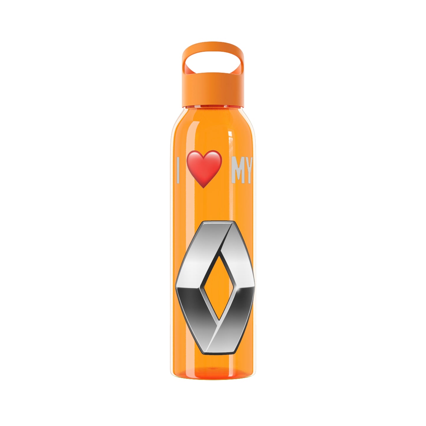Renault - I Love My Renault 22oz Water Bottle