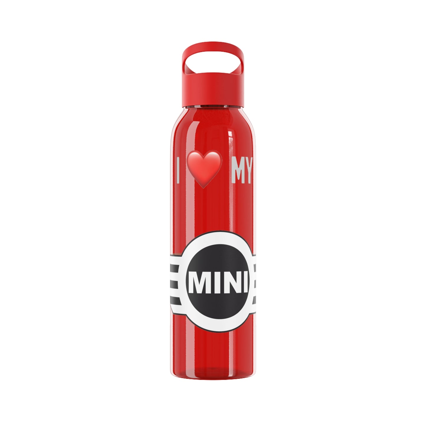 Mini - I Love My Mini 22oz Water Bottle