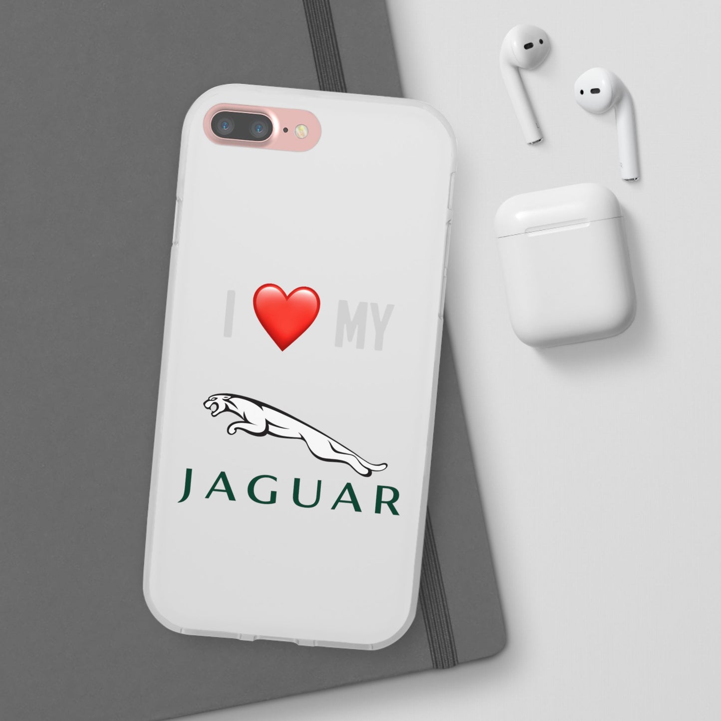 Jaguar Phone Case - Flexible And Frosted TPU Plastic I Love My Jaguar Phone Case