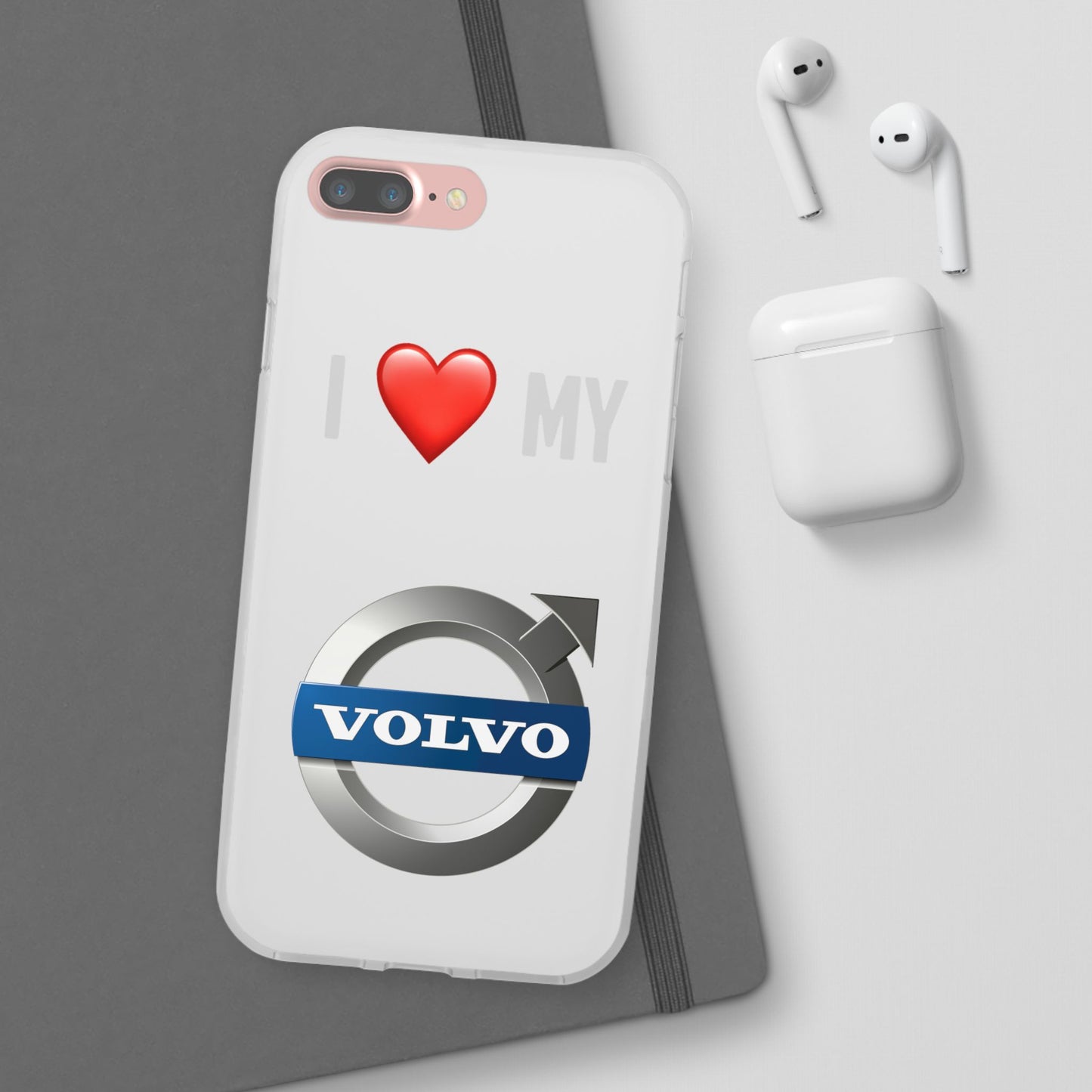 I  Love My Volvo Phone Case – Slim Flexible Protective Cover
