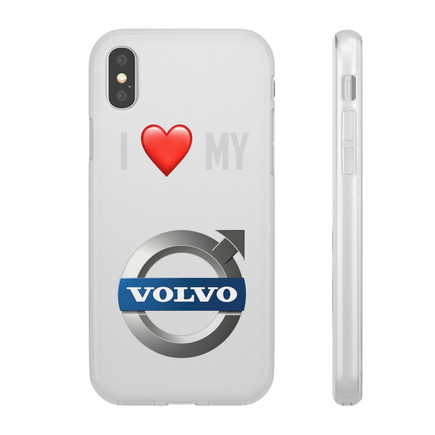 I  Love My Volvo Phone Case – Slim Flexible Protective Cover