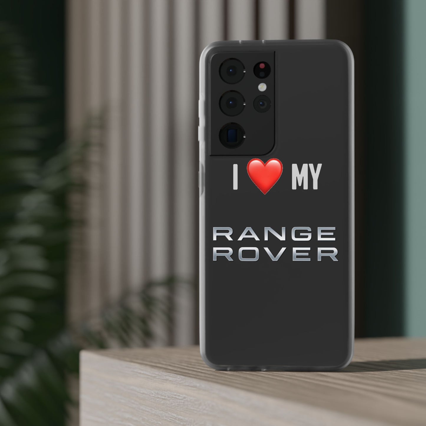 Range Rover Phone Case - Flexible And Frosted TPU Plastic I Love My Range Rover Phone Case