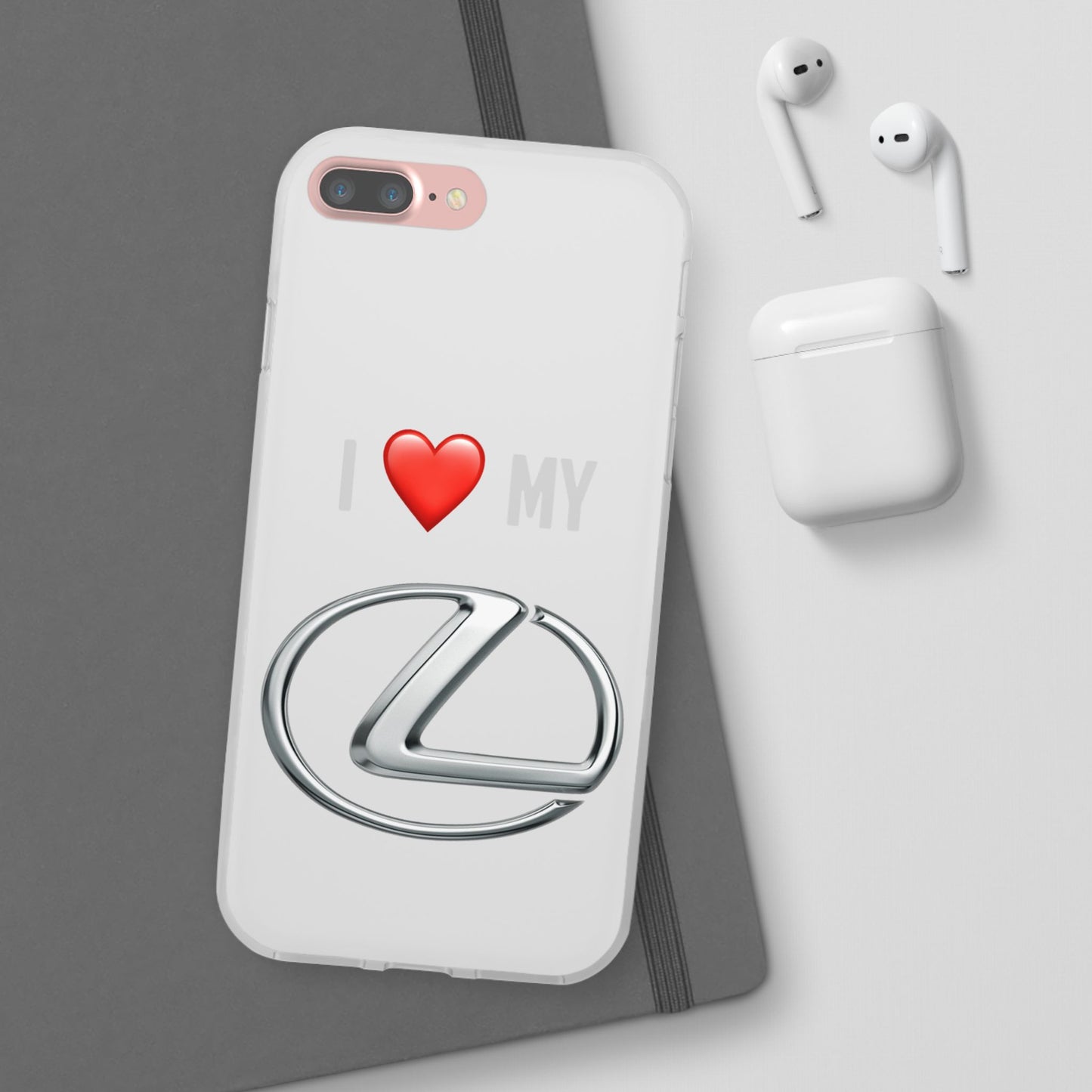 Lexus Phone Case - Flexible And Frosted TPU Plastic I Love My Lexus Phone Case