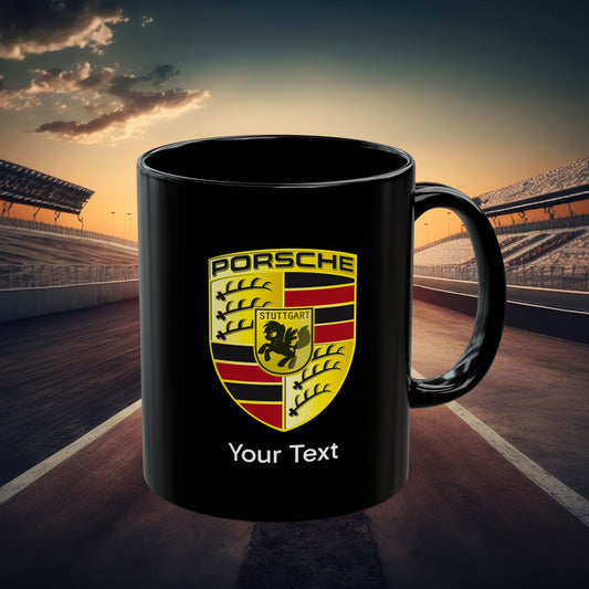 Porsche Mug (With or Without Personalisation) 11oz or 15oz. Perfect Gift